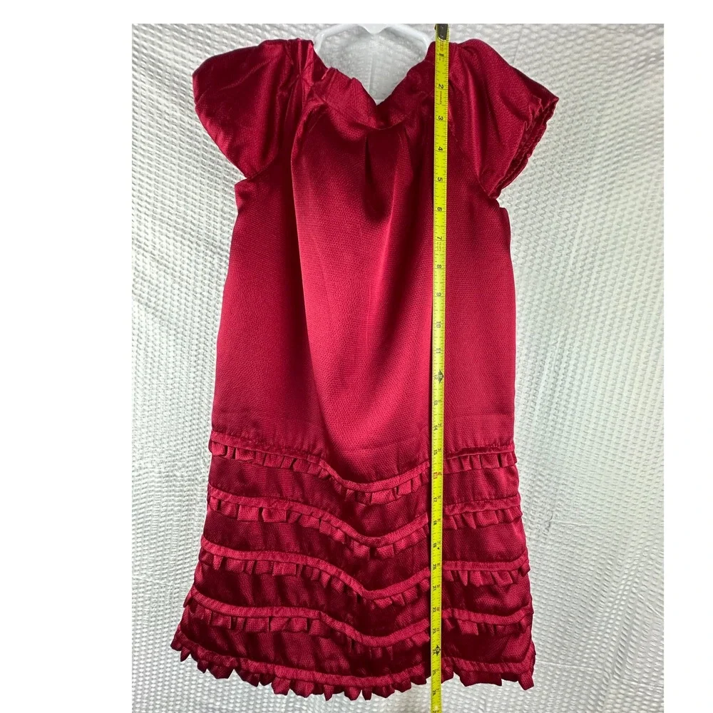GAP Girl size SMALL 6/7 Red/Burgundy‎ Dress